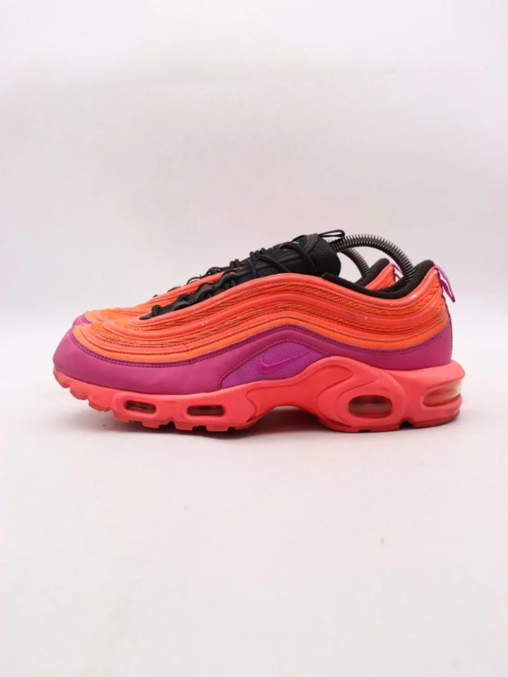 Nike Air Max Plus 97 Racer Pink Hyper Magenta Men's 9 AH8143-600 Sneakers